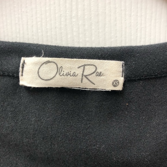 Black Crop Top T Shirt - Picture 2 of 3